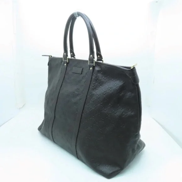 GUCCISSIMA LEATHER LARGE ZIPPER TOTE - Picture 6 of 13